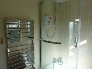 New bathroom - Shower and shower screen